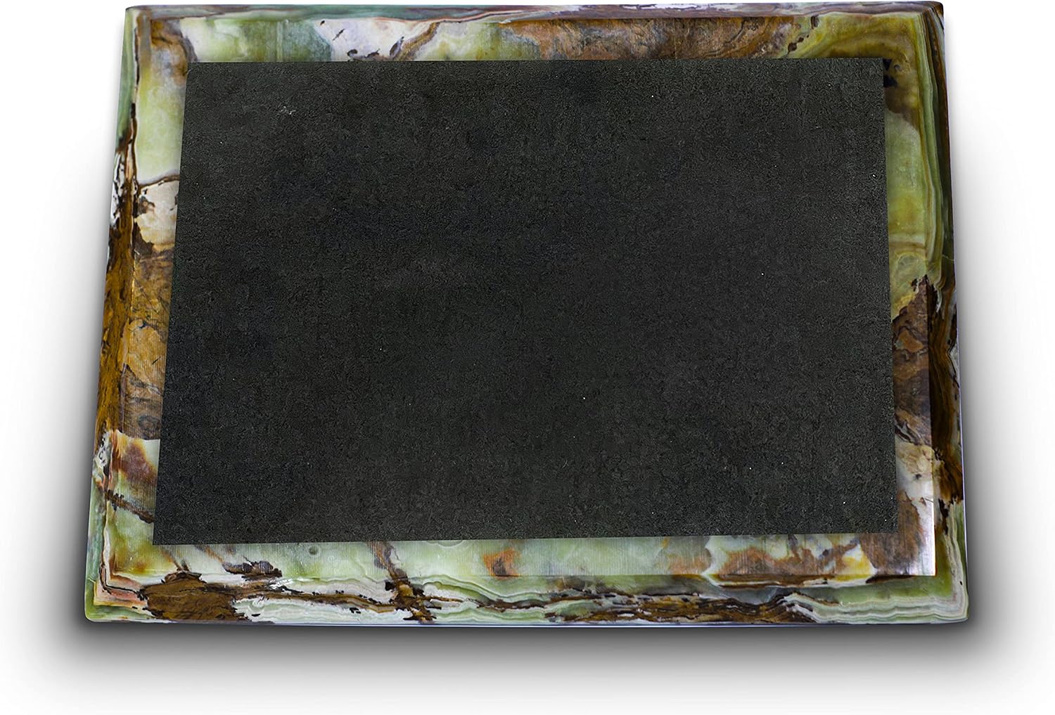 Multi Green cutting board Best cheese - Pastry board and dough rolling Tray for Kitchen & Housewarming Gifts with Handmade Edges & Non-Slip Scratch Proof Pad 12x16