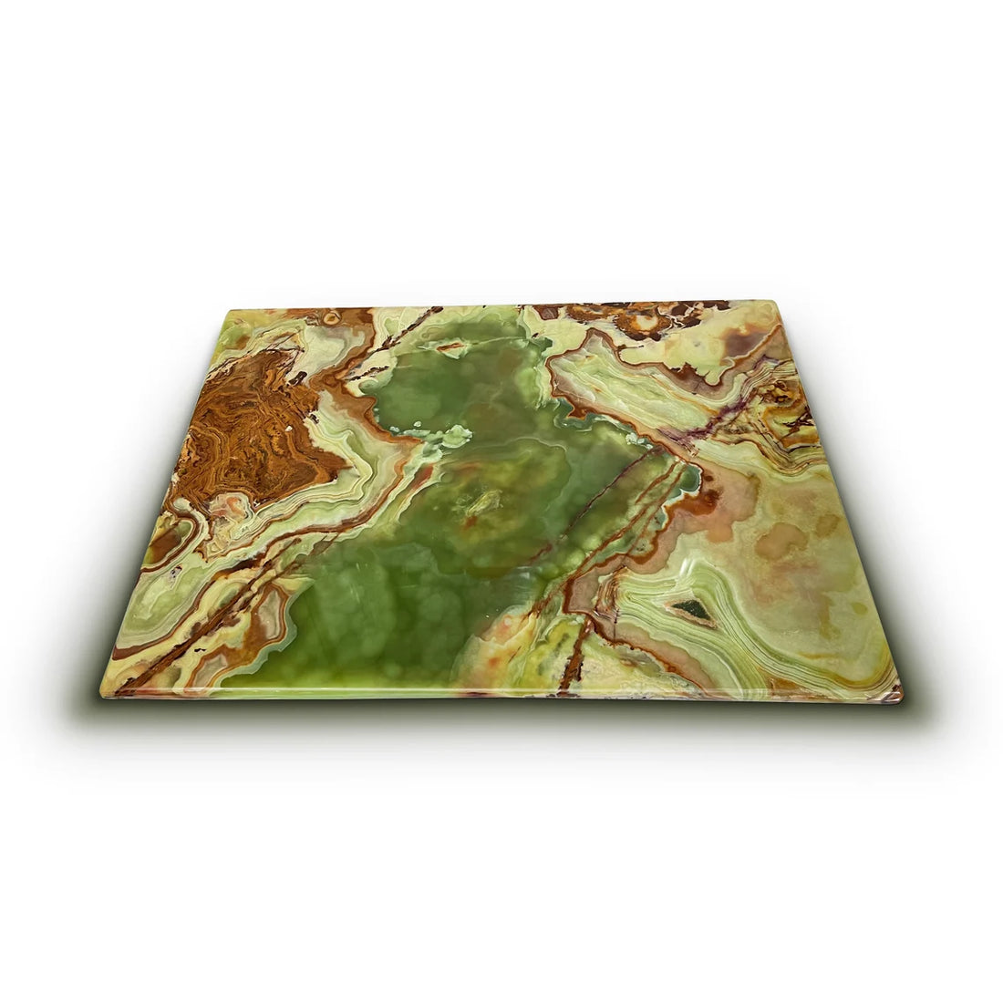 Onyx Cutting Board, Green Marble Serving Platter, Wedding Gift Cheese Board Tray